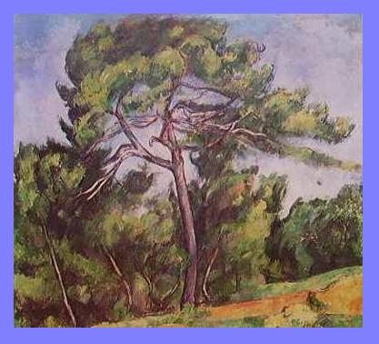 Cézanne - Il grande Pino
