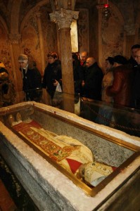 La tomba del Santo
