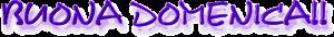 Buona domenica