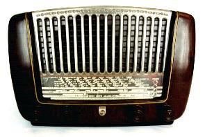 Apparecchio radio del 1950