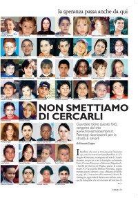 Piccolo elenco bambini scomparsi