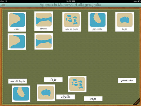 Forme di terra e acqua - asilo